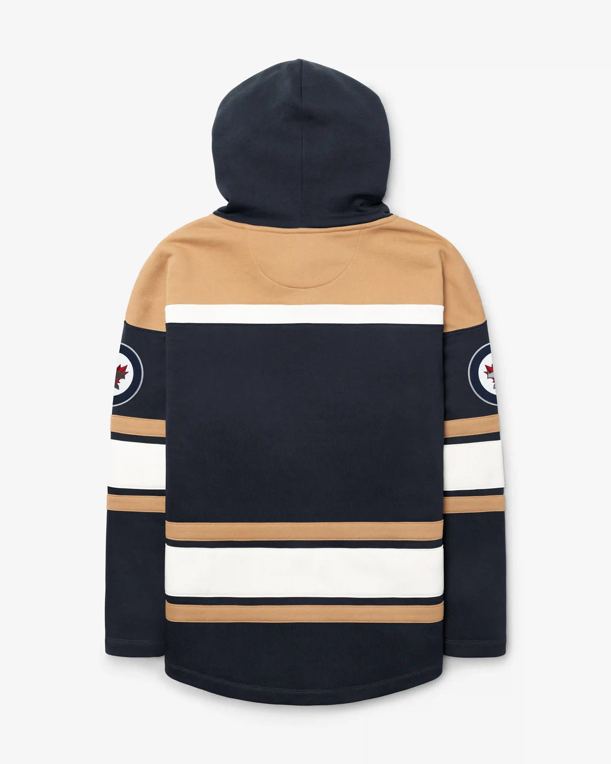 WINNIPEG JETS BLOCK SCRIPT SUPERIOR '47 LACER HOOD