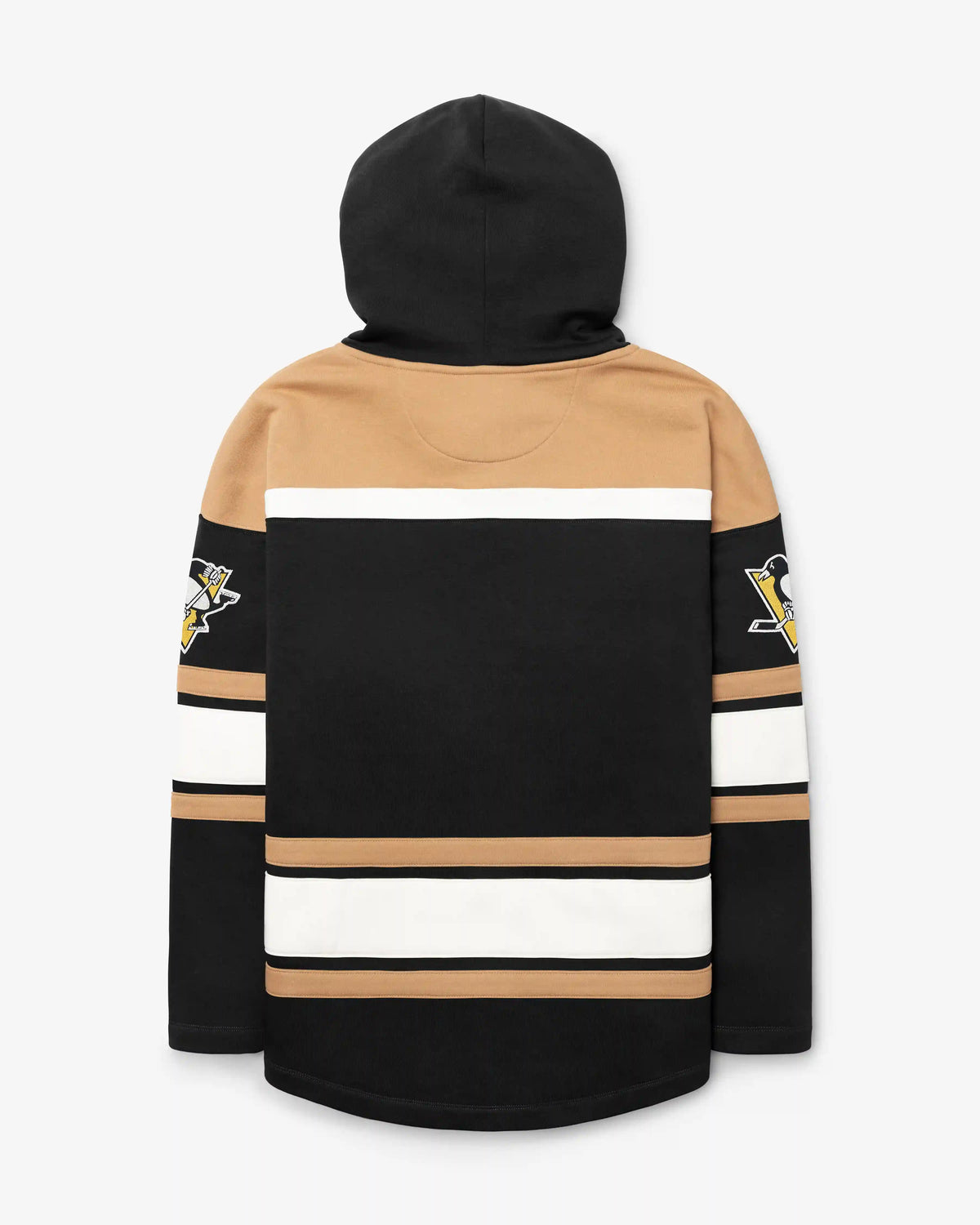 PITTSBURGH PENGUINS BLOCK SCRIPT SUPERIOR '47 LACER HOOD