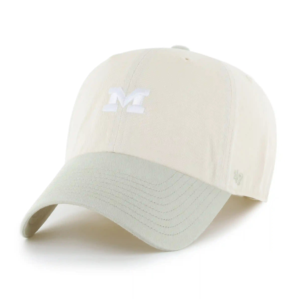 MICHIGAN WOLVERINES BASE RUNNER TWO TONE '47 CLEAN UP