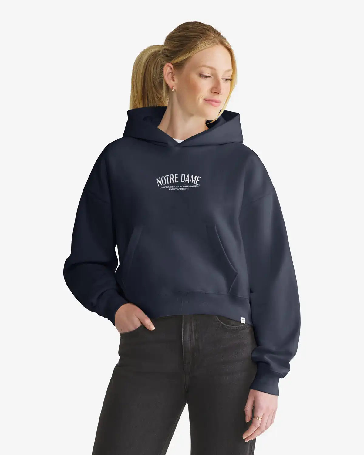 NOTRE DAME FIGHTING IRISH HADRIAN '47 FOUNDATION HOOD WOMENS