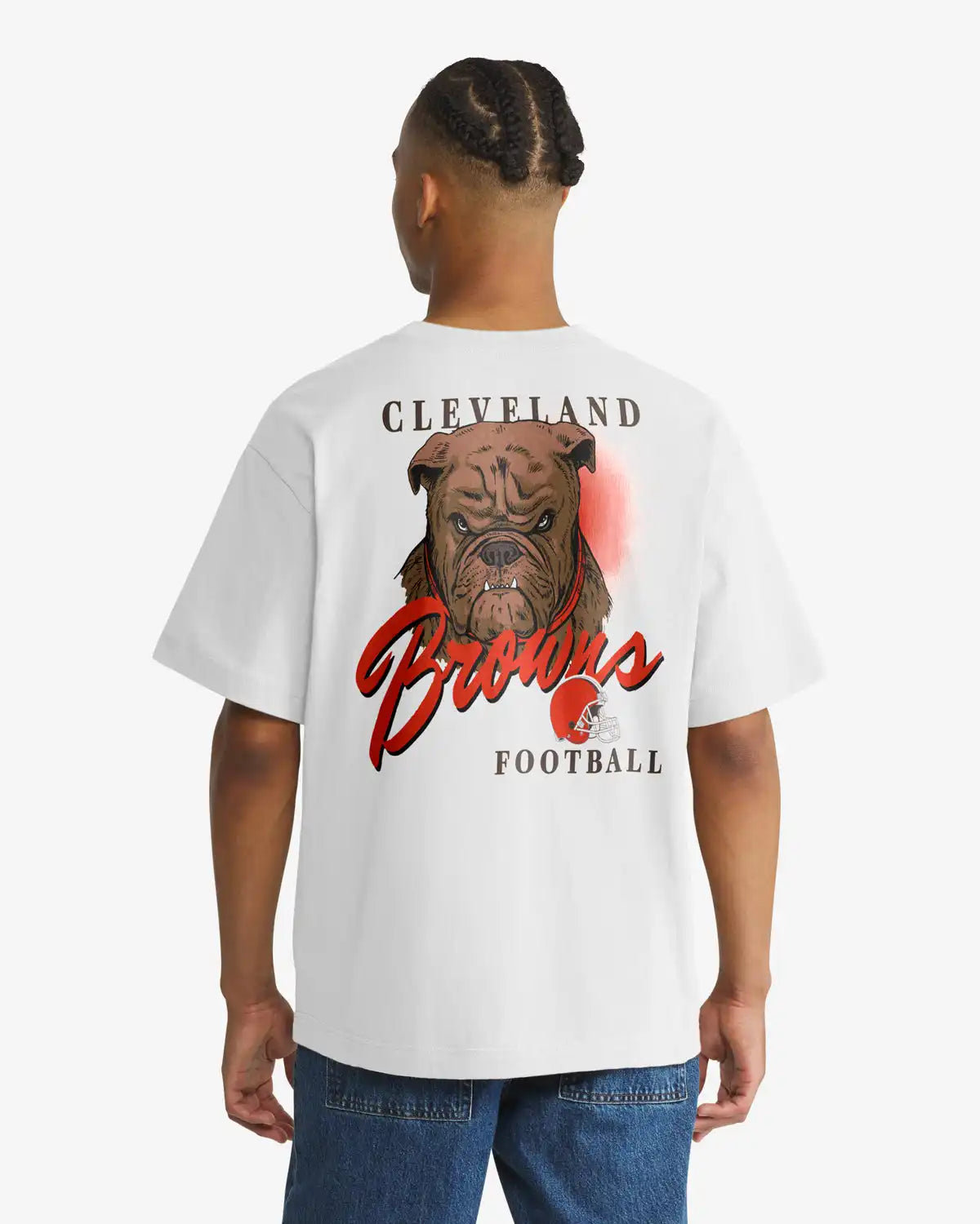 CLEVELAND BROWNS BACKER SCRIPT ILLUSTRATED '47 FOUNDATION TEE