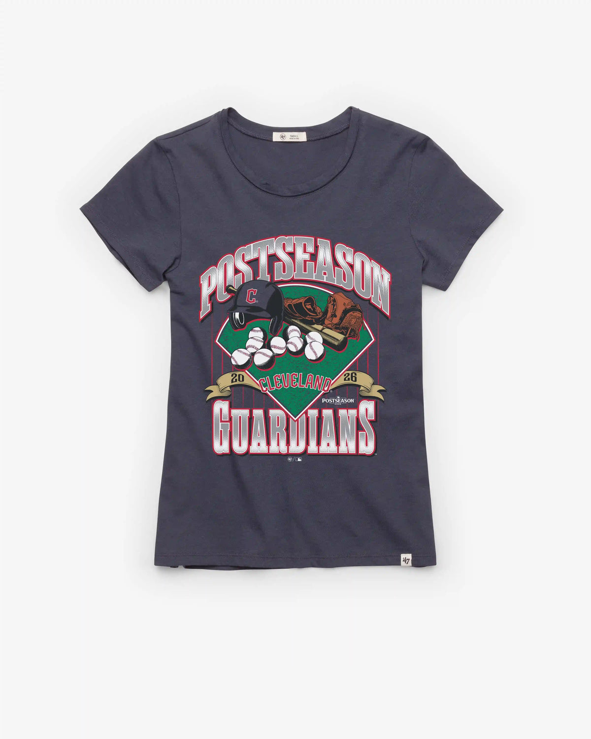 CLEVELAND GUARDIANS 2026 POSTSEASON '47 WOMEN'S FRANKIE TEE