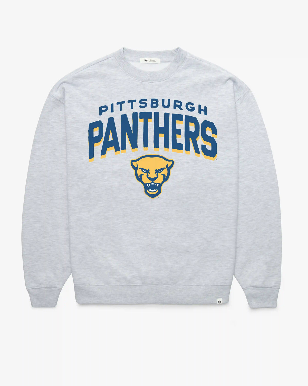 PITTSBURGH PANTHERS CAMPUS ARCH CLOUD '47 OVERSIZED CREW WOMENS