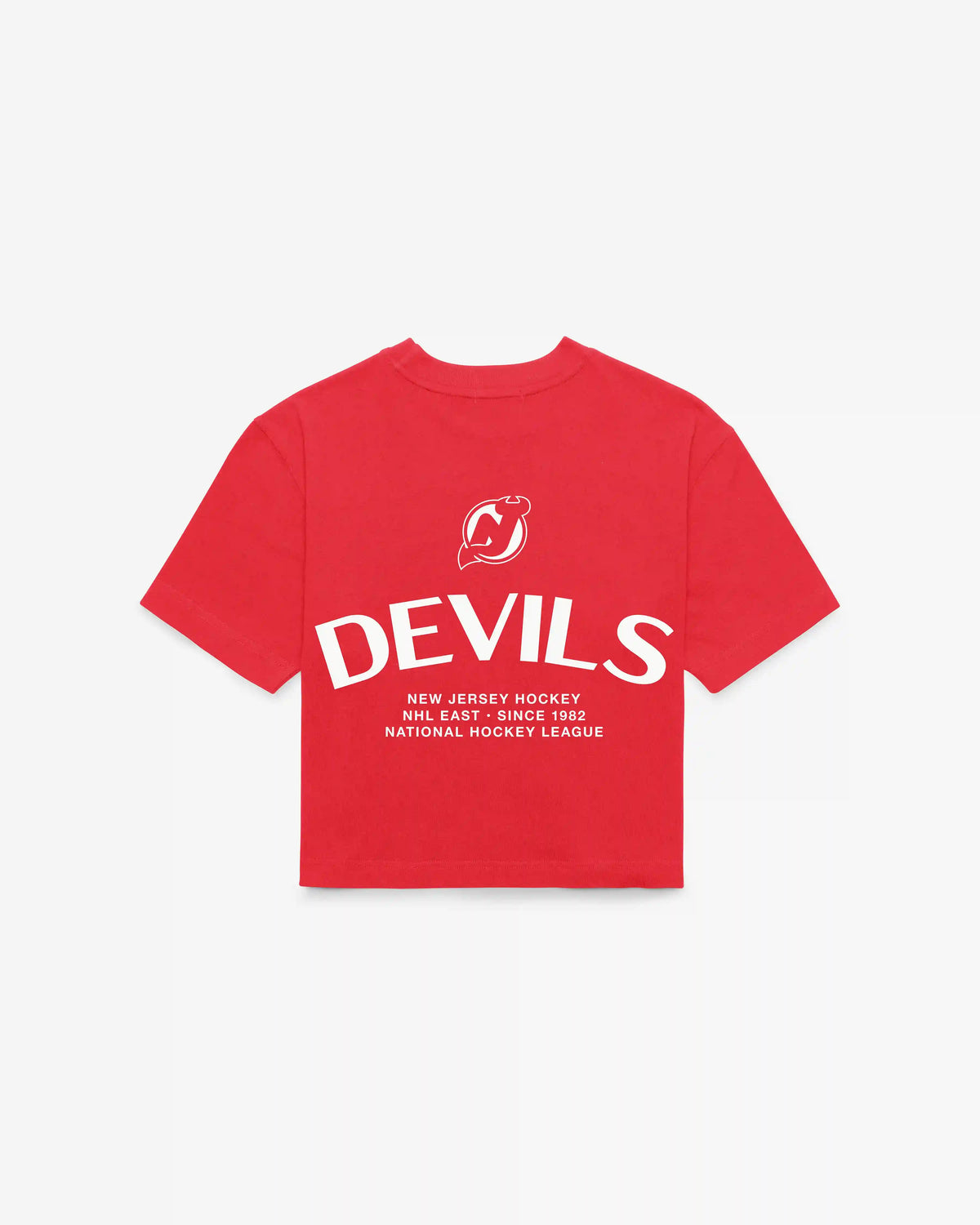 NEW JERSEY DEVILS HADRIAN '47 FOUNDATION CROP TEE WOMENS