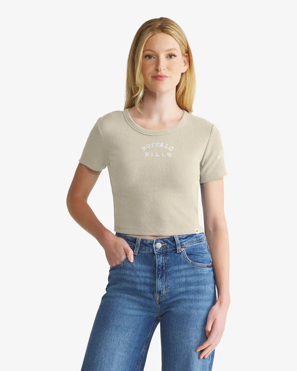 BUFFALO BILLS SPIRITED '47 WOMEN'S BABY RIB TEE