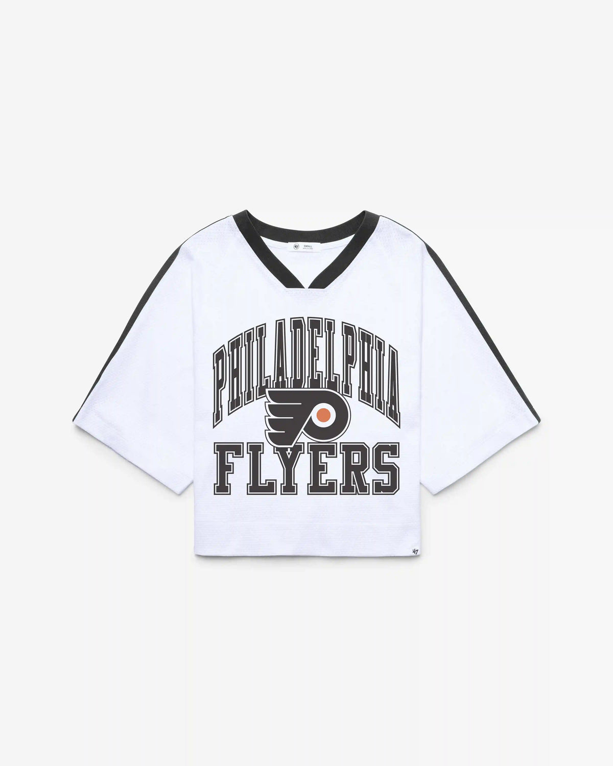 PHILADELPHIA FLYERS VINTAGE BIG OVERARCH '47 WOMEN'S DROP NEEDLE RAGLAN