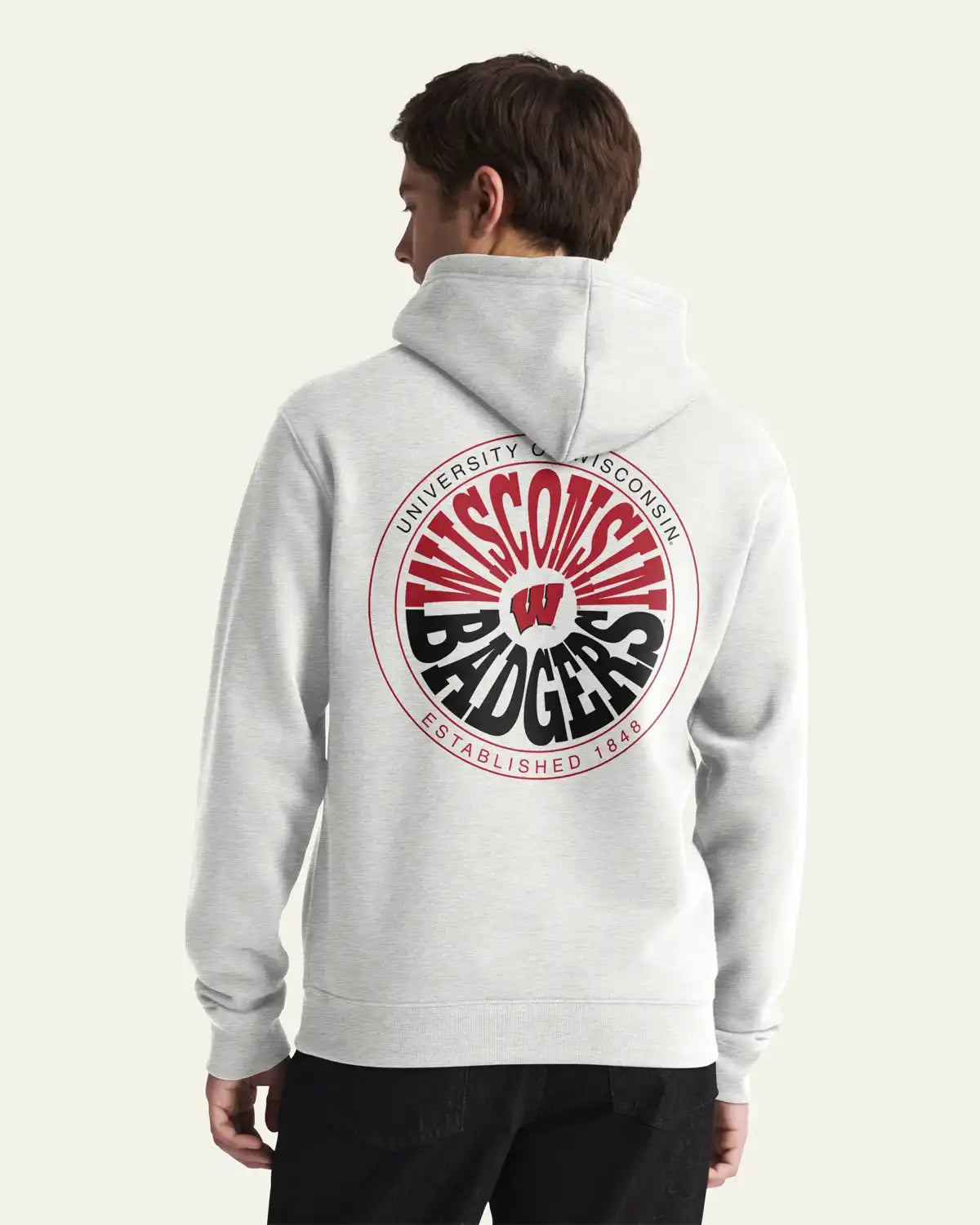 WISCONSIN BADGERS WARPSTYLE '47 EVERYDAY HOOD
