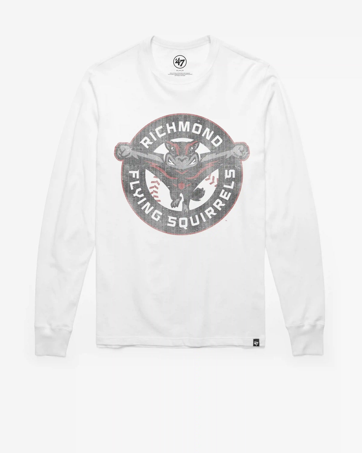 RICHMOND FLYING SQUIRRELS PREMIER '47 FRANKLIN LLONG SLEEVE TEE