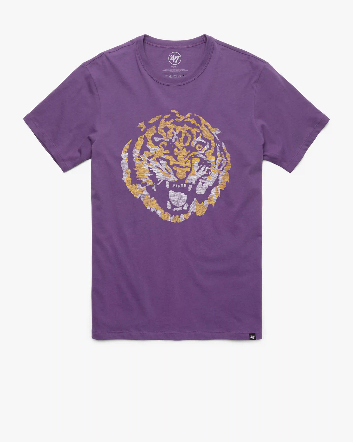 LOUISIANA STATE TIGERS LSU VINTAGE PREMIER '47 FRANKLIN TEE