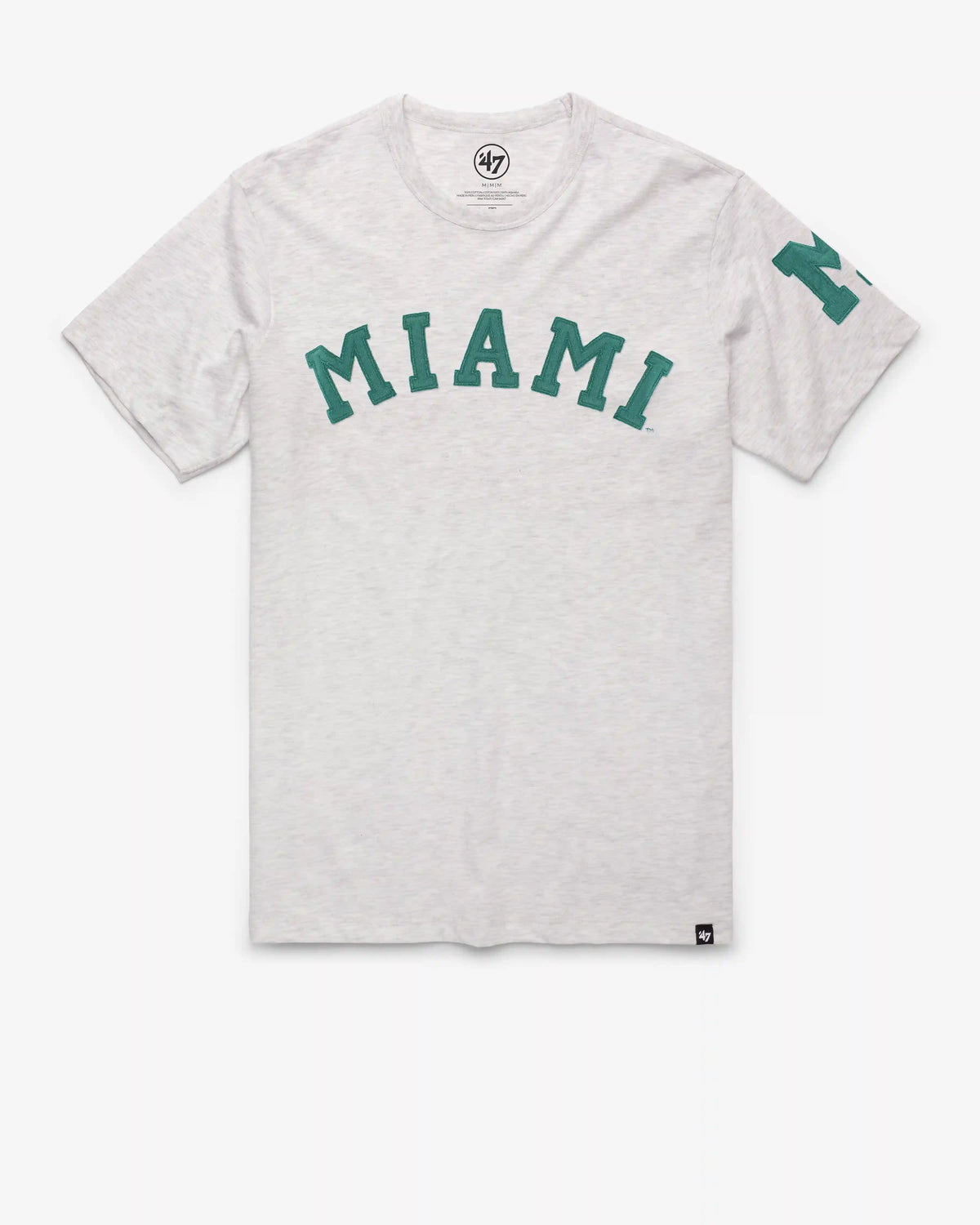MIAMI HURRICANES VINTAGE '47 FRANKLIN FIELDHOUSE TEE