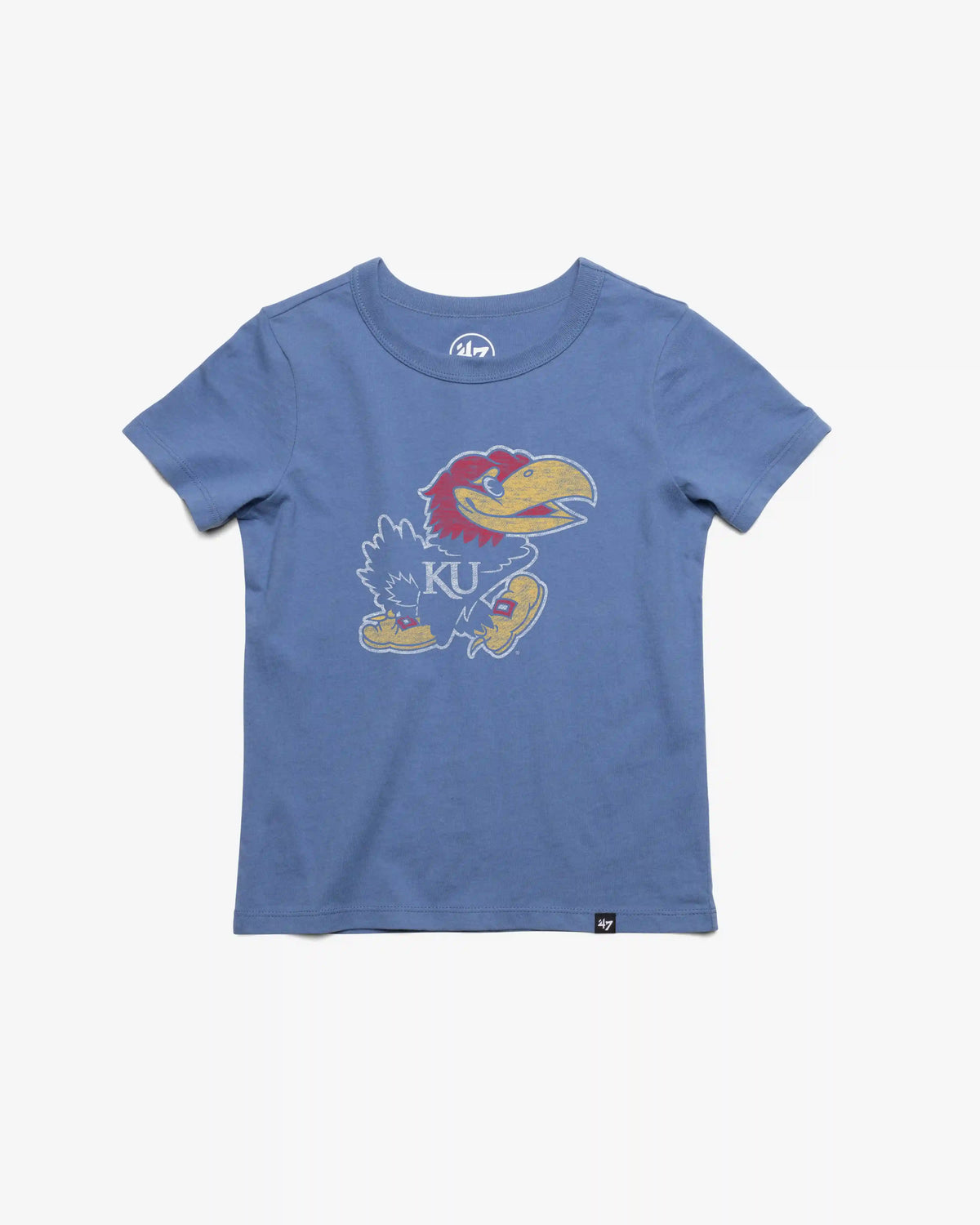 KANSAS JAYHAWKS PREMIER '47 KID'S FRANKLIN TEE