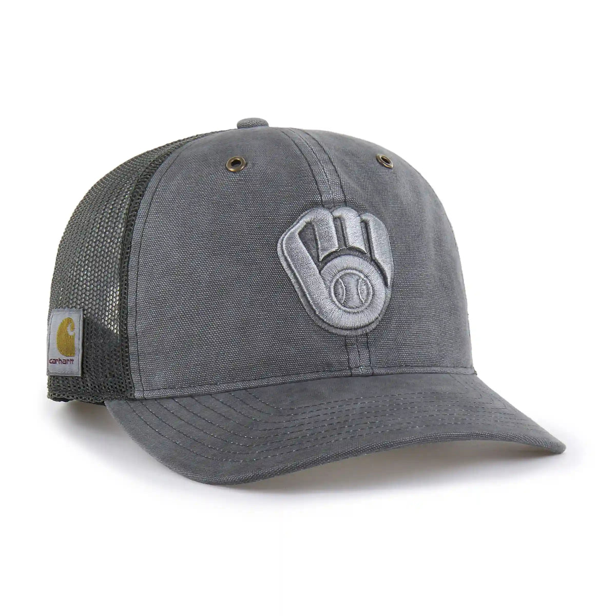 MILWAUKEE BREWERS CARHARTT DYED '47 TRUCKER RF RELAXED FIT