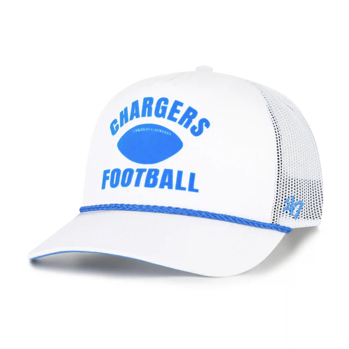 LOS ANGELES CHARGERS HISTORIC FLOCK BALL '47 HITCH RF RELAXED FIT