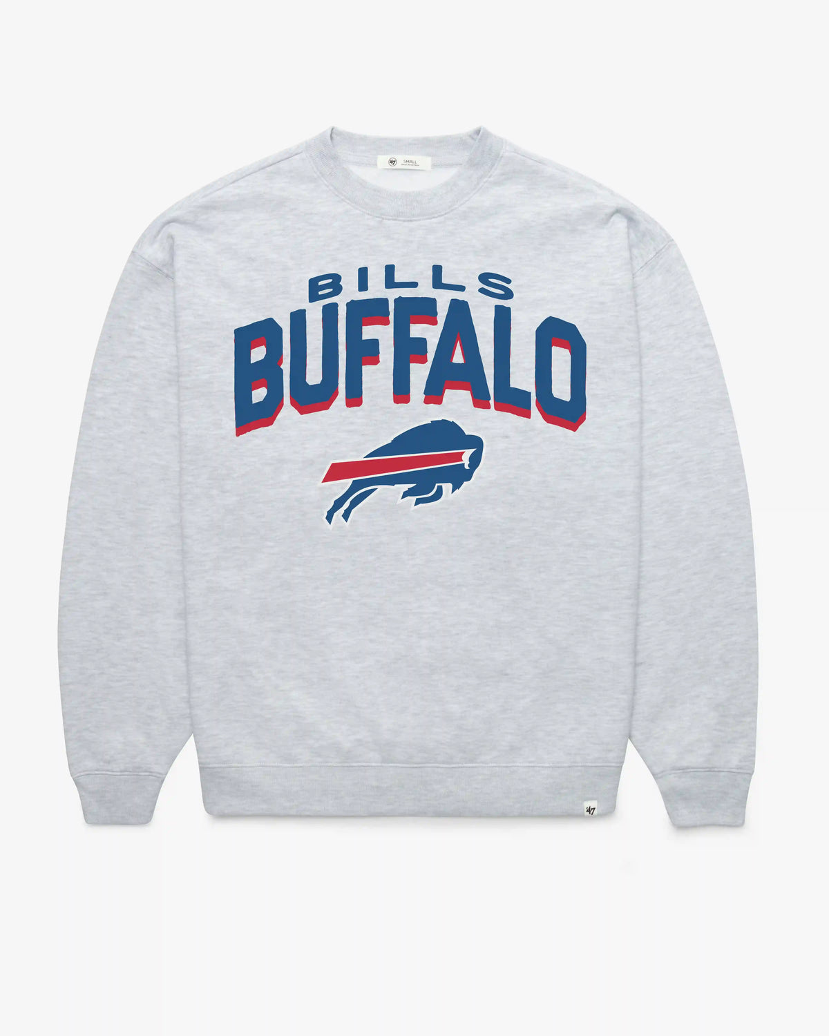 BUFFALO BILLS CAMPUS ARCH CLOUD '47 OVERSIZED CREW WOMENS