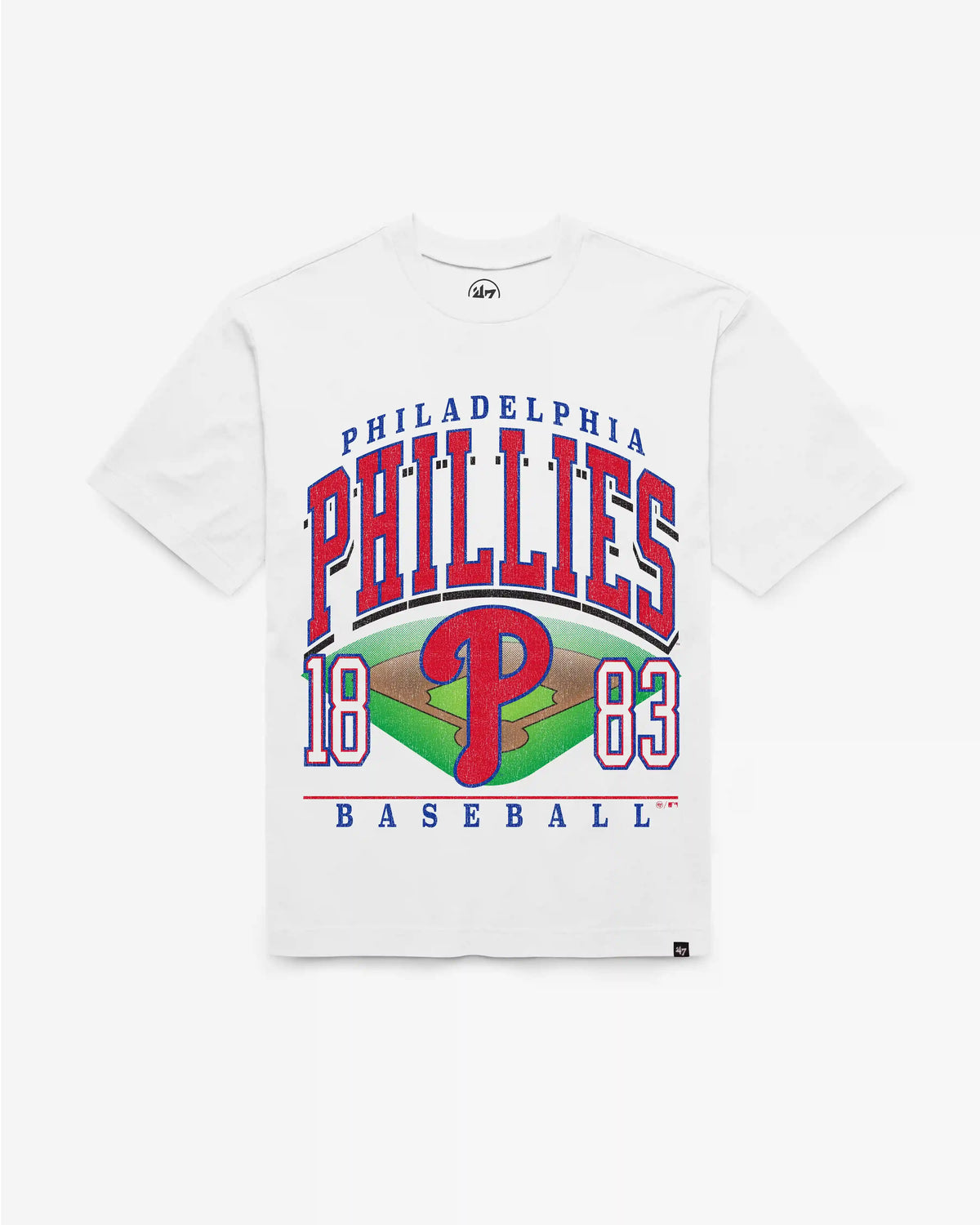 PHILADELPHIA PHILLIES FIELD GENERAL '47 FOUNDATION TEE