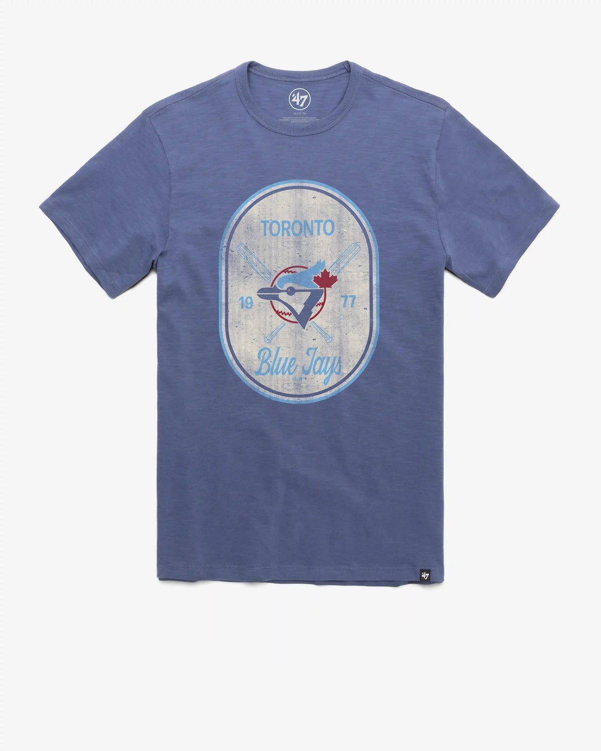 TORONTO BLUE JAYS COOPERSTOWN CROSS PATCH '47 SCRUM TEE