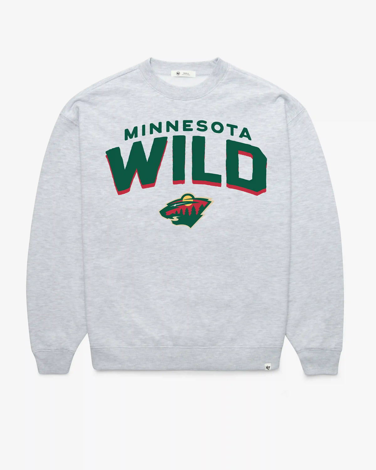 MINNESOTA WILD CAMPUS ARCH CLOUD '47 OVERSIZED CREW WOMENS