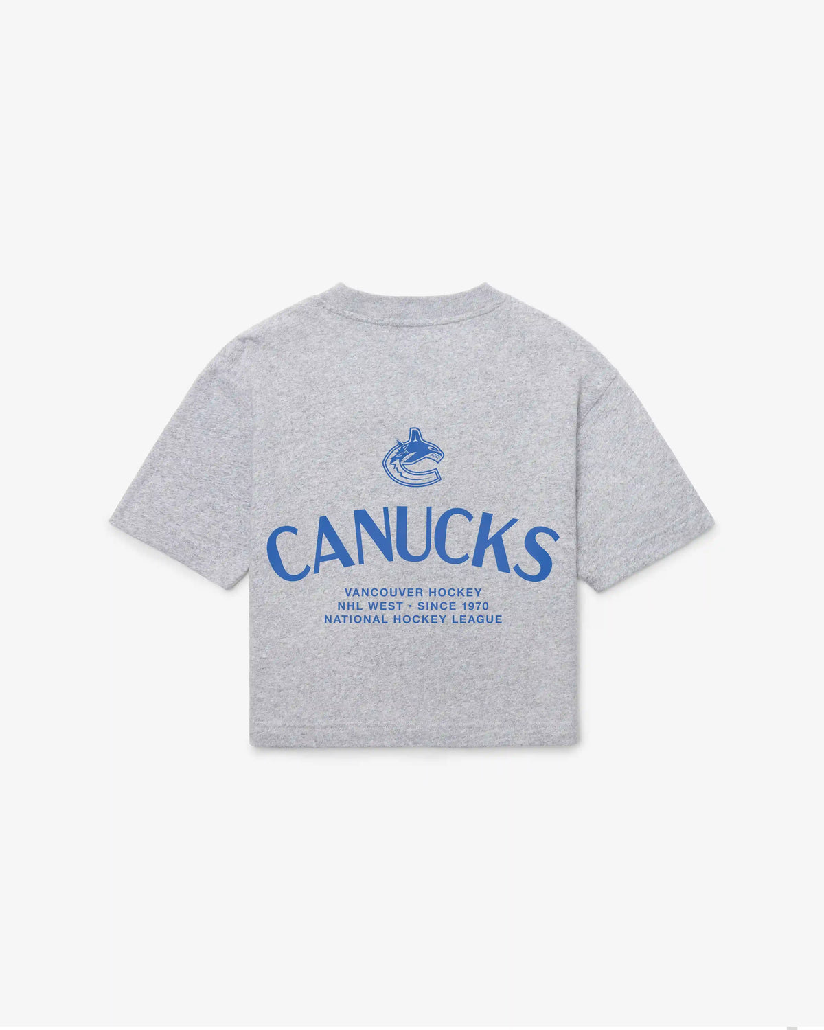 VANCOUVER CANUCKS HADRIAN '47 FOUNDATION CROP TEE WOMENS