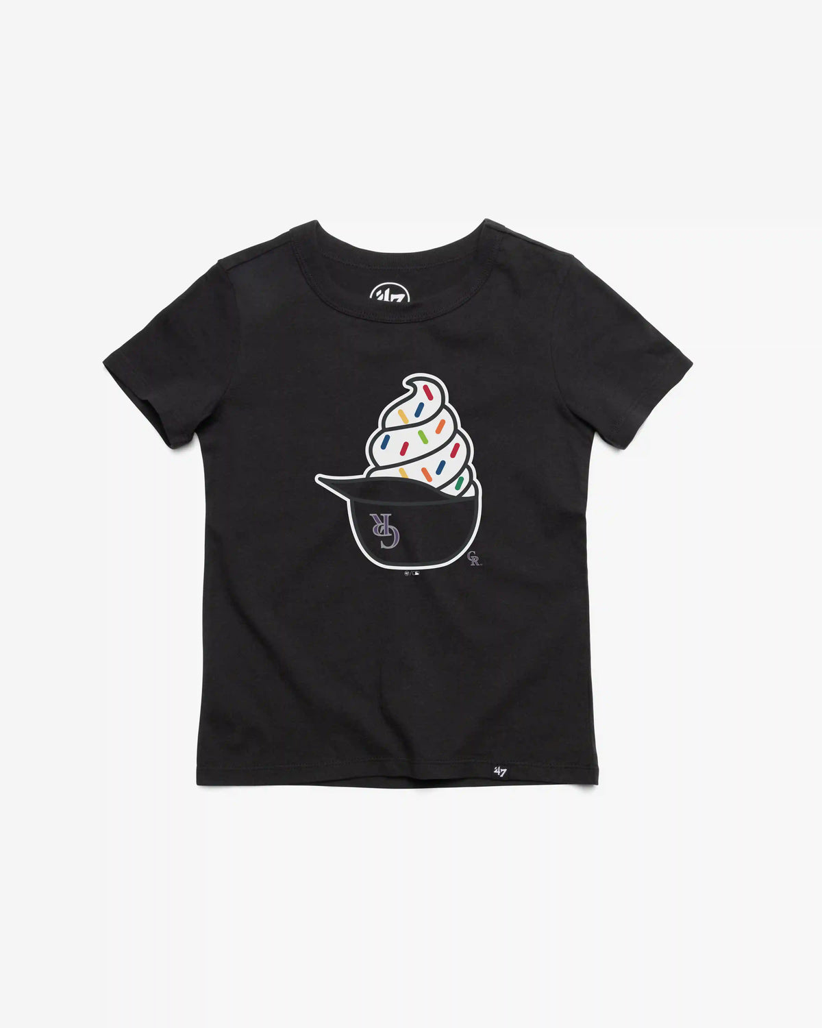 COLORADO ROCKIES ICE CREAM '47 KID'S FRANKLIN TEE