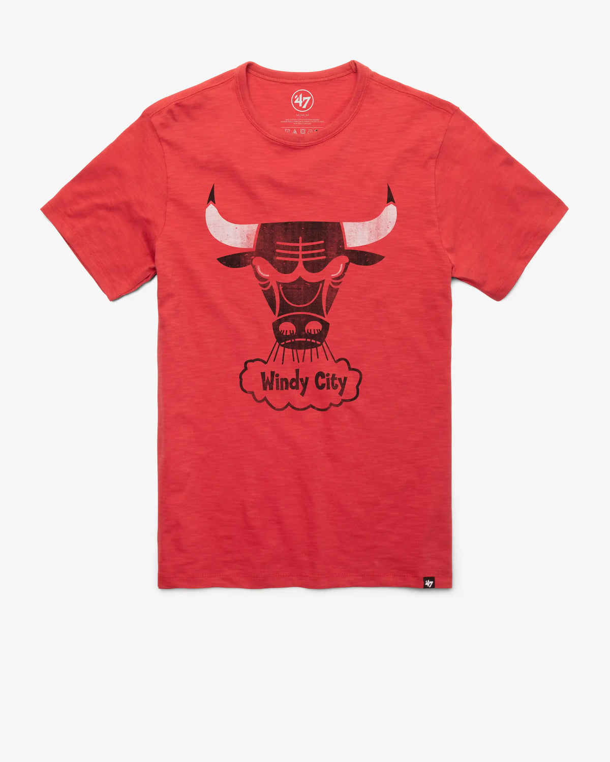 CHICAGO BULLS HARDWOOD CLASSICS GRIT '47 SCRUM TEE