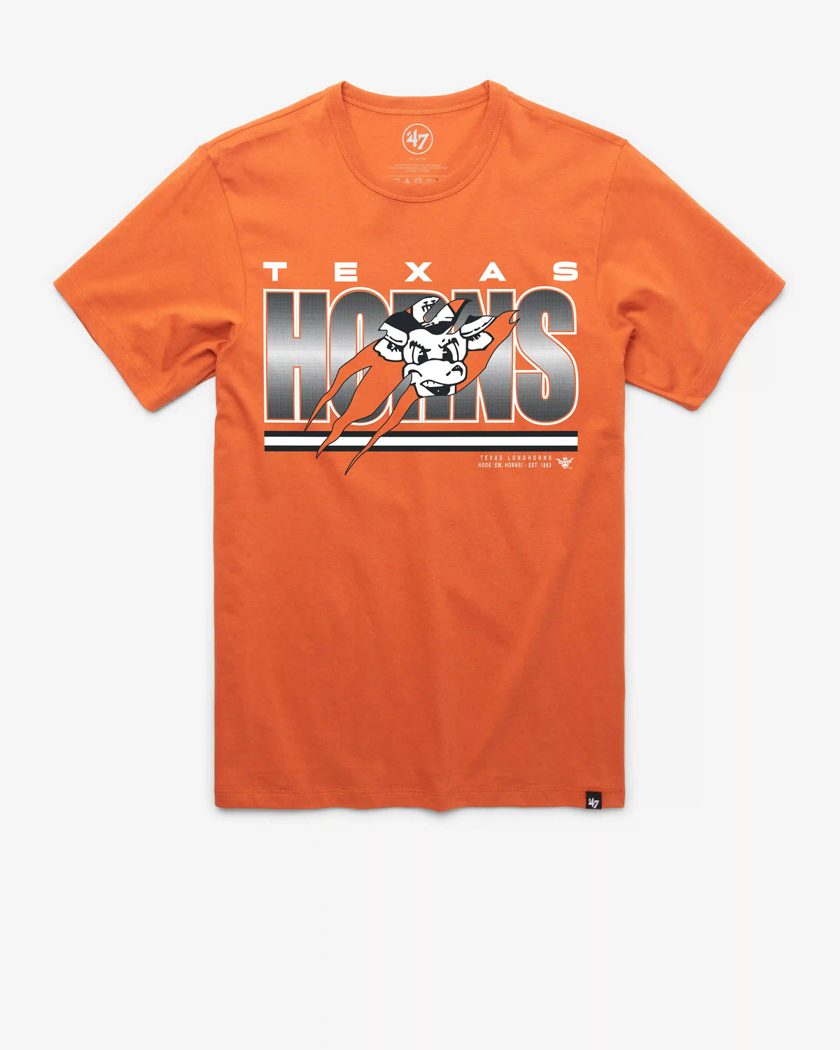 TEXAS LONGHORNS VINTAGE THUNDER RIP '47 FRANKLIN TEE