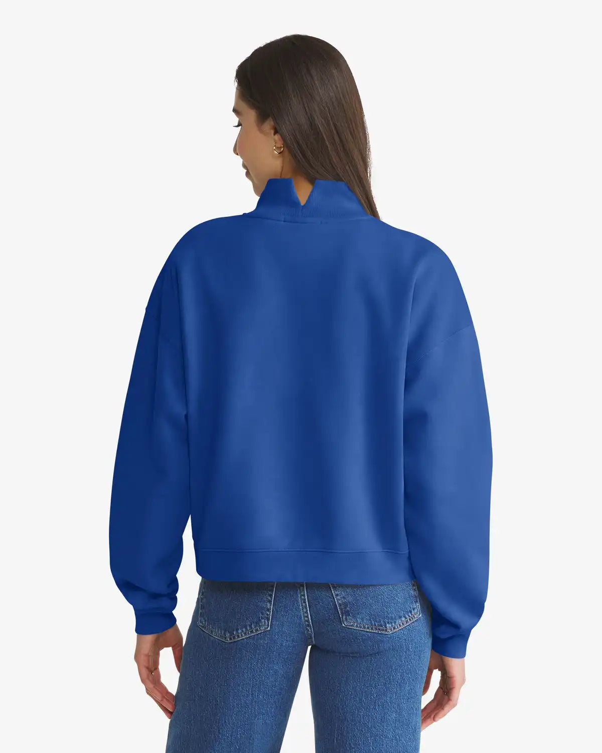 FLORIDA GATORS VINTAGE VANTAGE '47 WOMEN'S MOCK NECK PULLOVER
