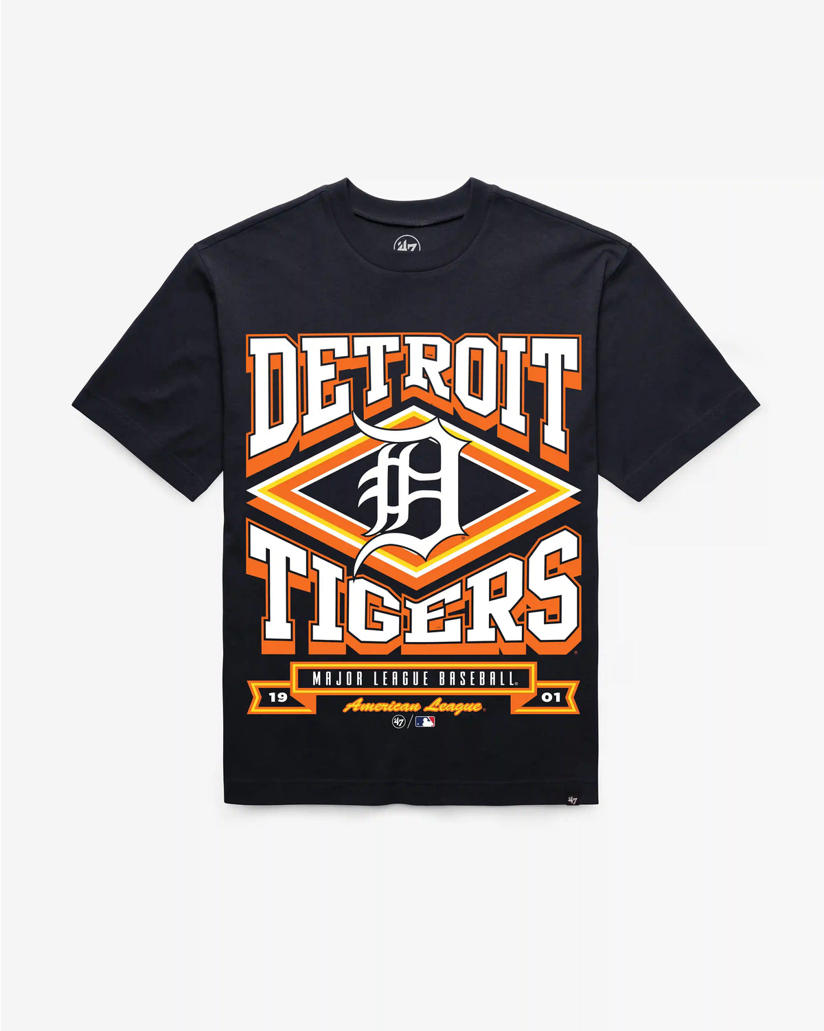 DETROIT TIGERS HEATER '47 FOUNDATION TEE