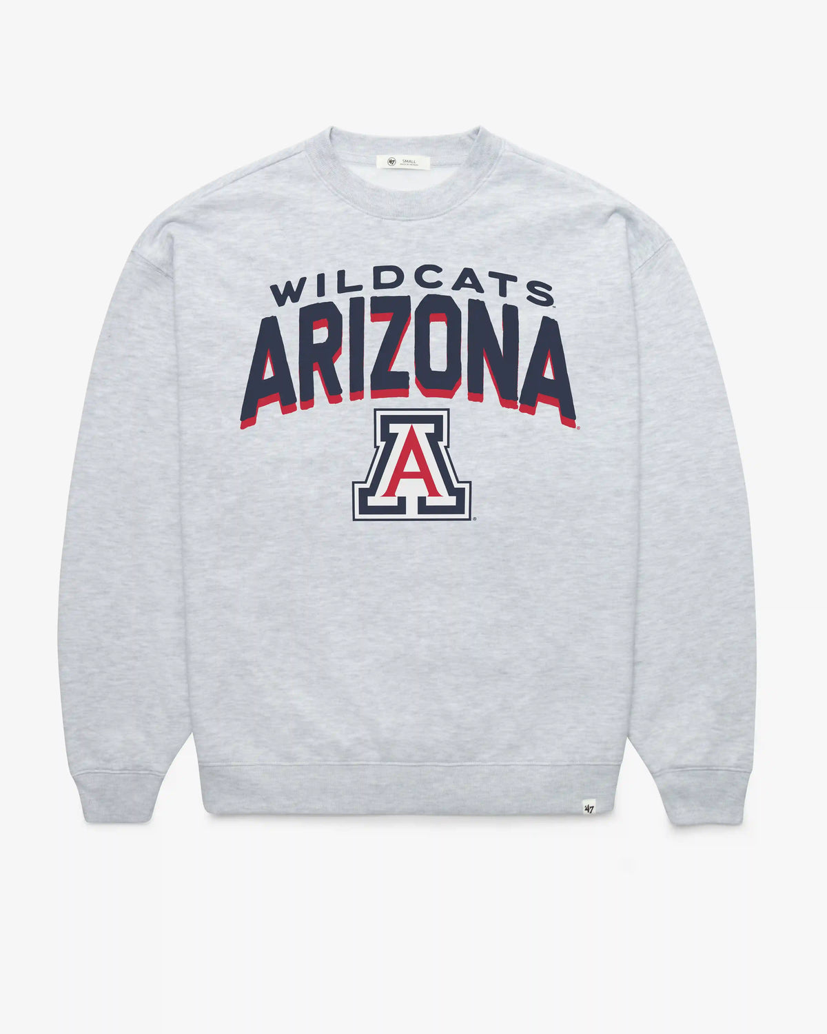 ARIZONA WILDCATS CAMPUS ARCH CLOUD '47 OVERSIZED CREW WOMENS