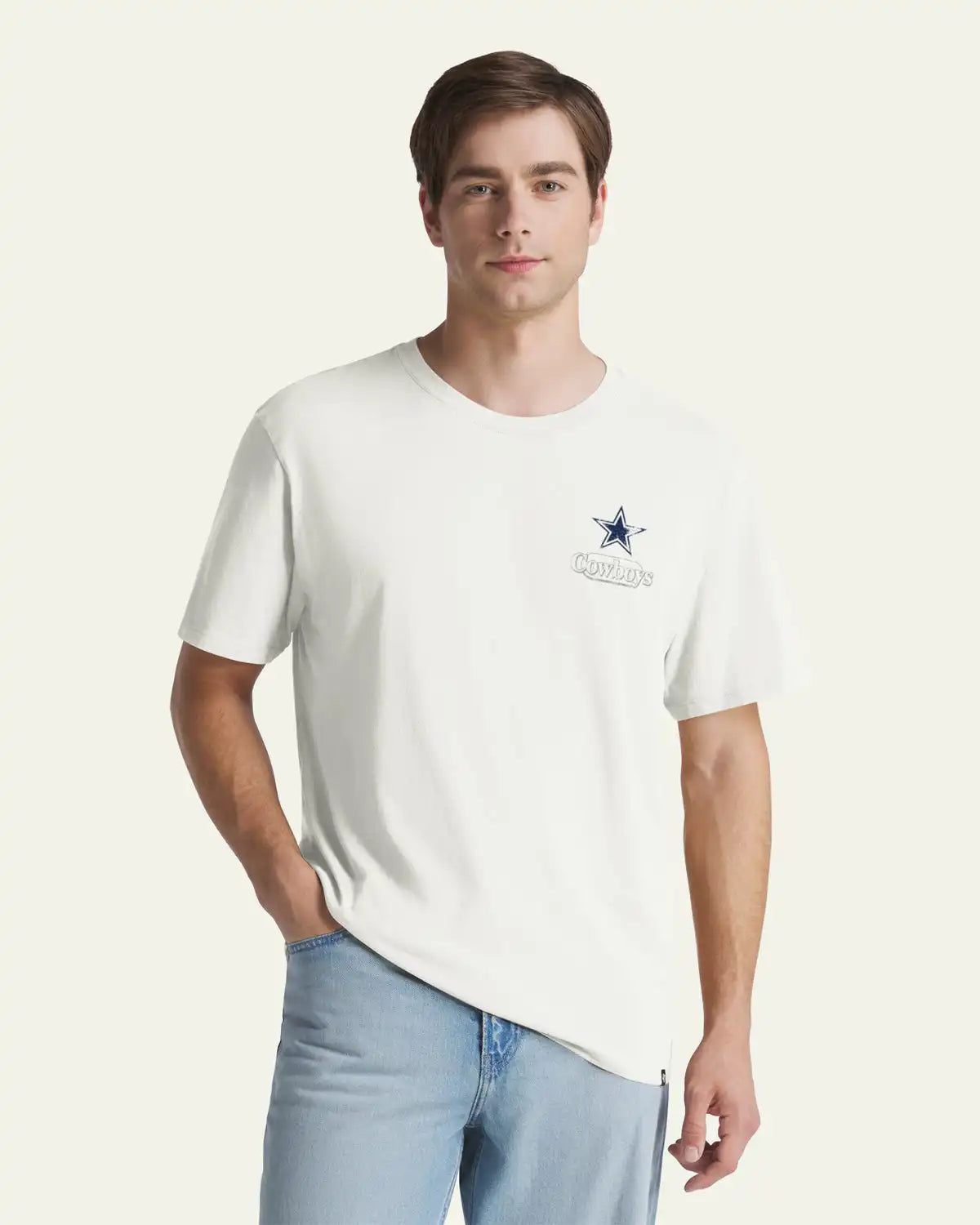 DALLAS COWBOYS OVAL SPORT BACKER '47 EVERYDAY TEE