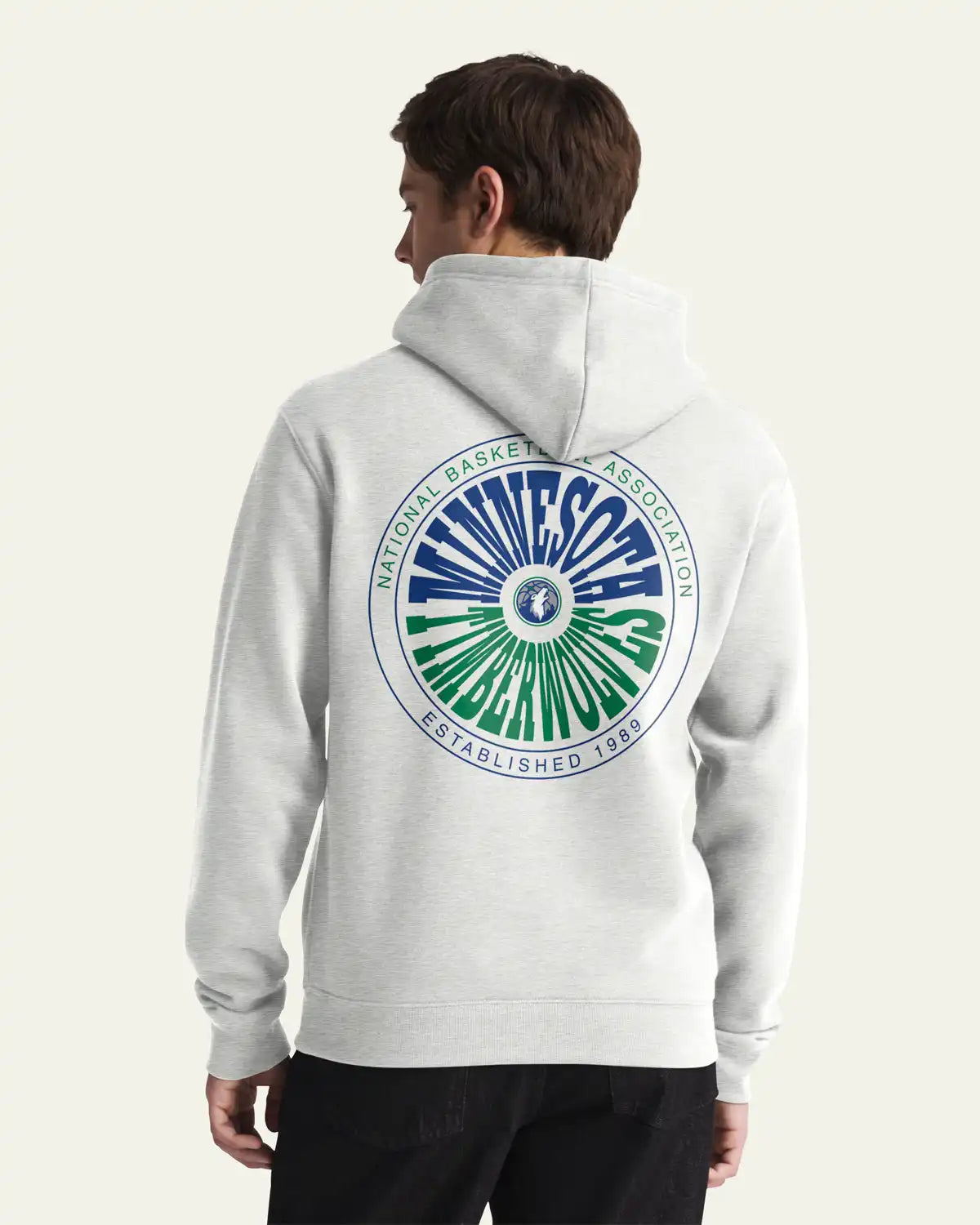 MINNESOTA TIMBERWOLVES WARPSTYLE '47 EVERYDAY HOOD
