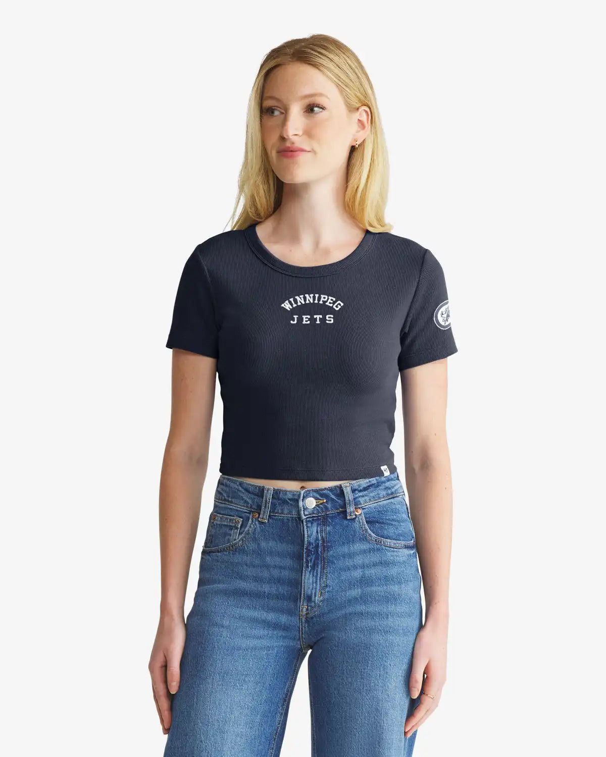 WINNIPEG JETS SPIRITED '47 WOMEN'S BABY RIB TEE