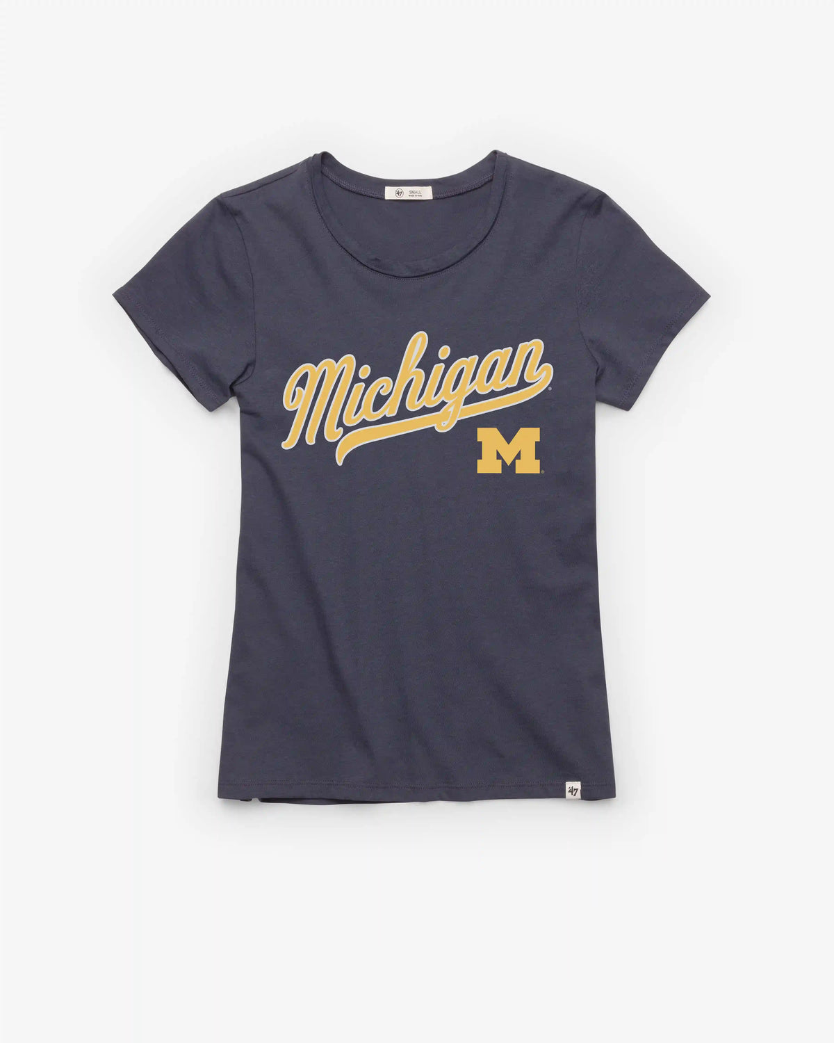 MICHIGAN WOLVERINES TAIL SWEEP '47 FRANKIE TEE WOMENS
