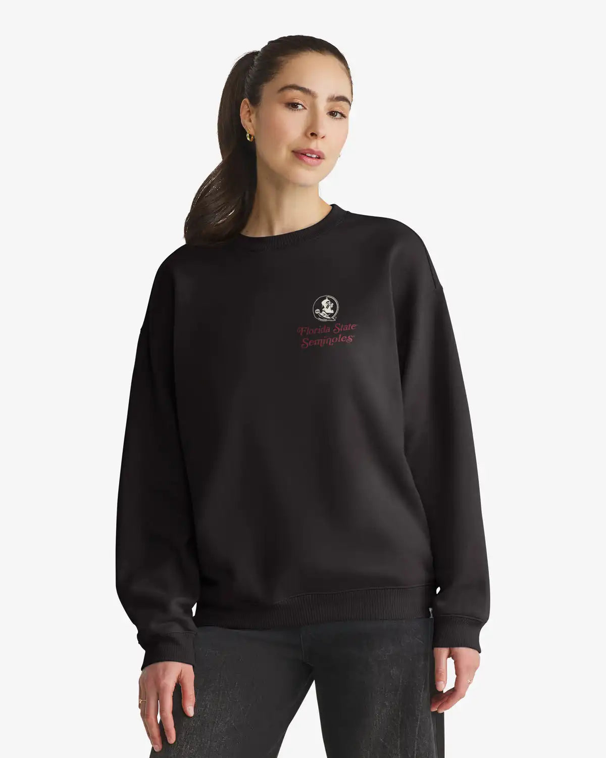 FLORIDA STATE SEMINOLES SHOUT IT OUT '47 OVERSIZED CREW WOMENS