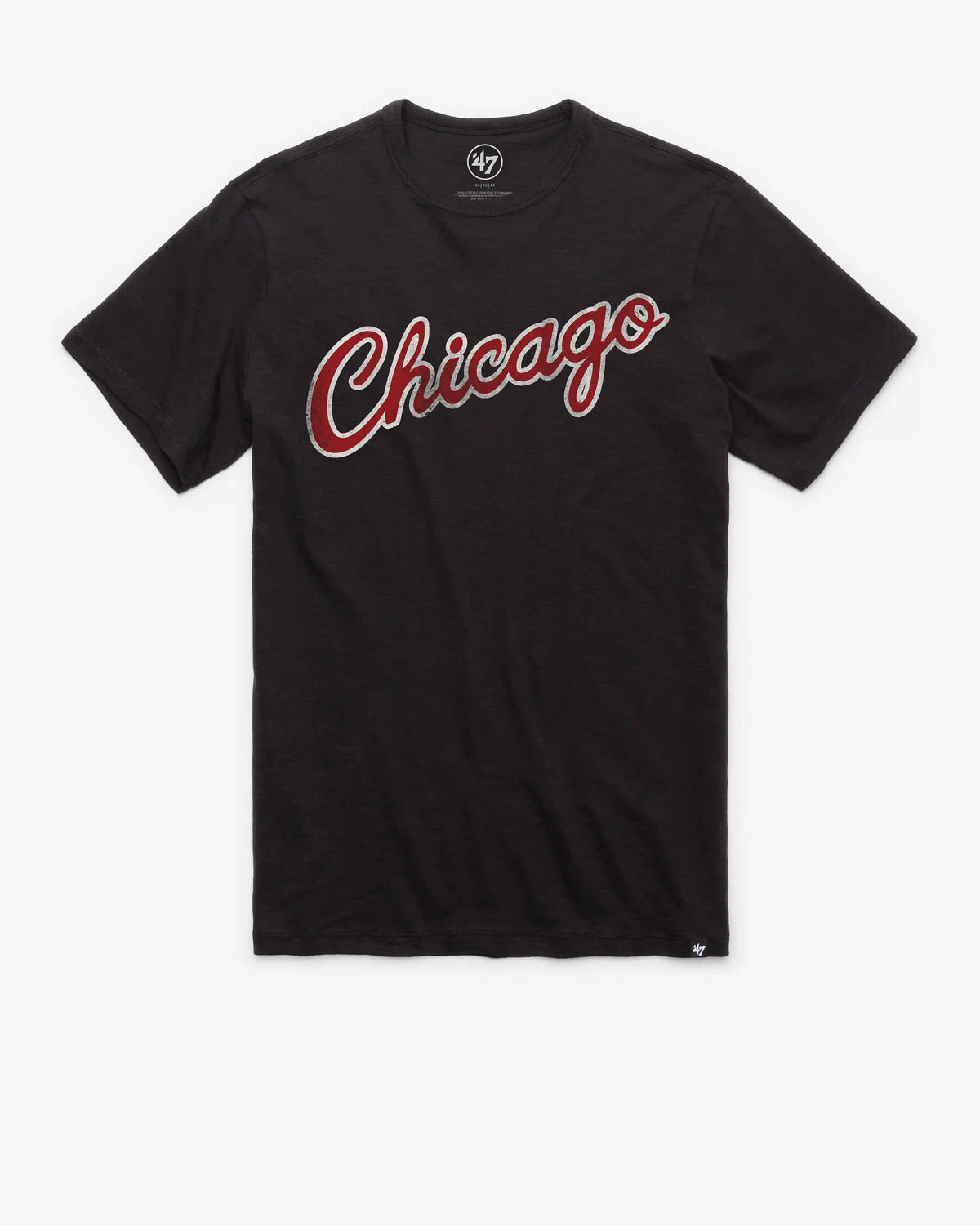 CHICAGO BULLS HARDWOOD CLASSICS GRIT WORDMARK '47 SCRUM TEE