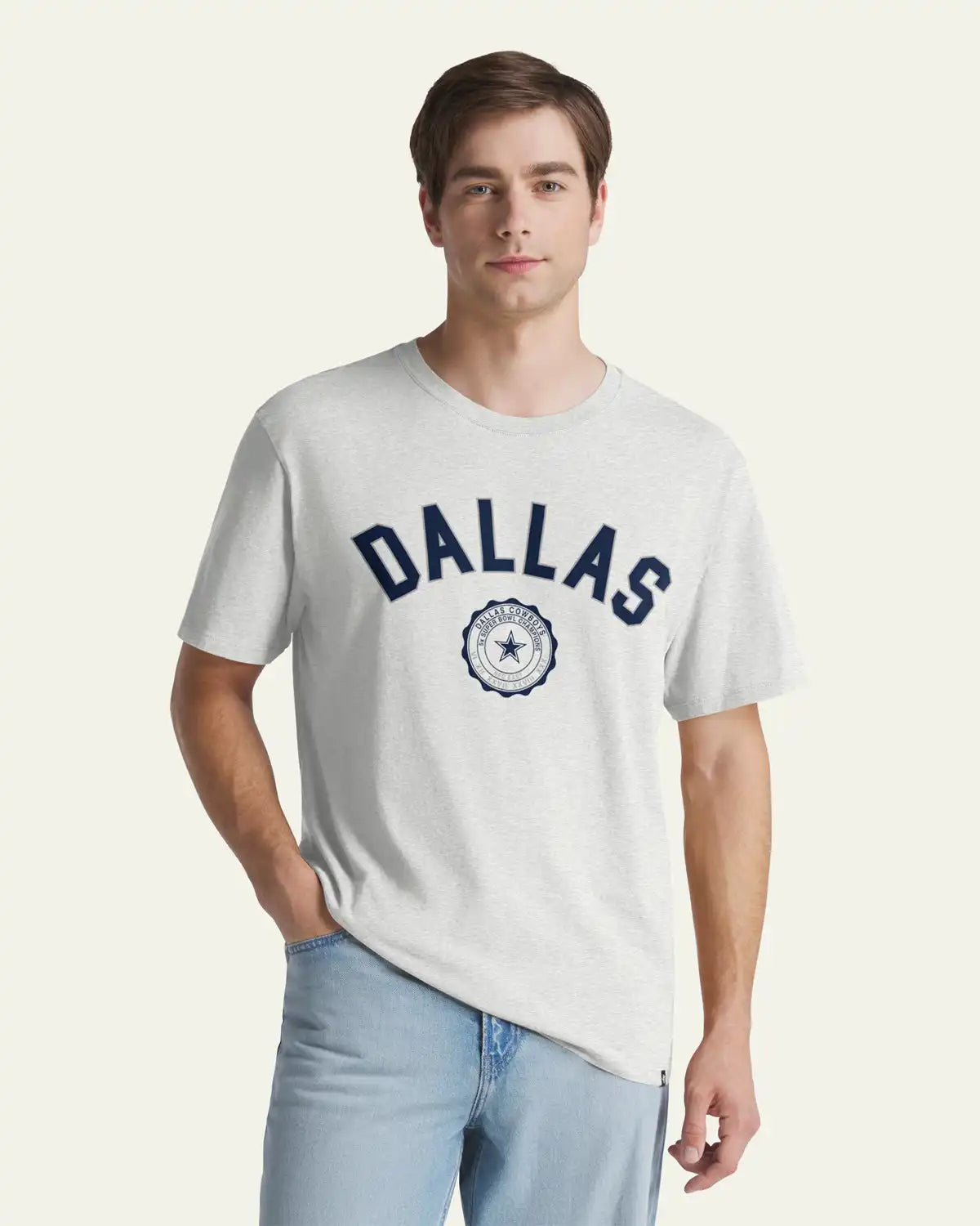 DALLAS COWBOYS CREST BEND '47 EVERYDAY TEE