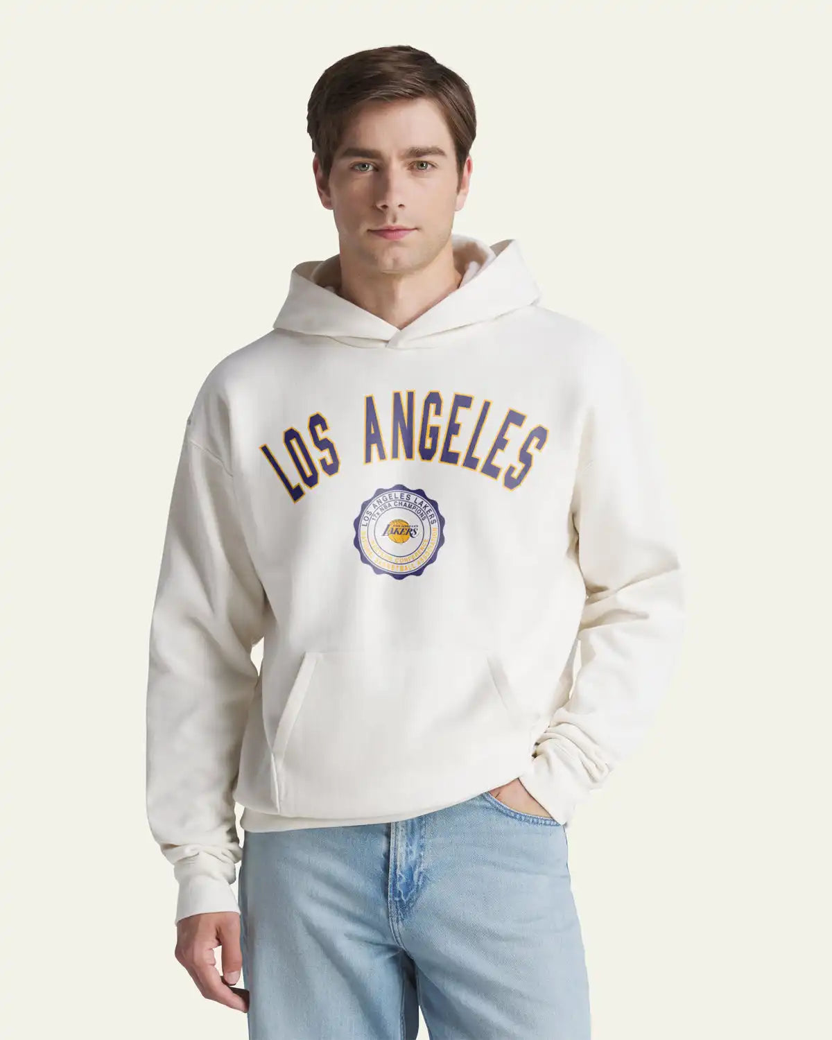 LOS ANGELES LAKERS CREST BEND '47 EVERYDAY HOOD