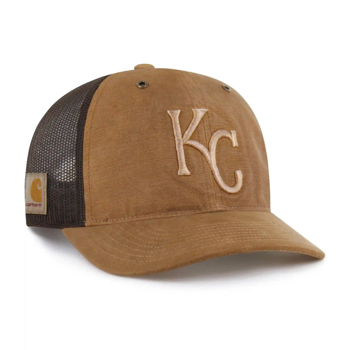 KANSAS CITY ROYALS CARHARTT DYED '47 TRUCKER RF RELAXED FIT