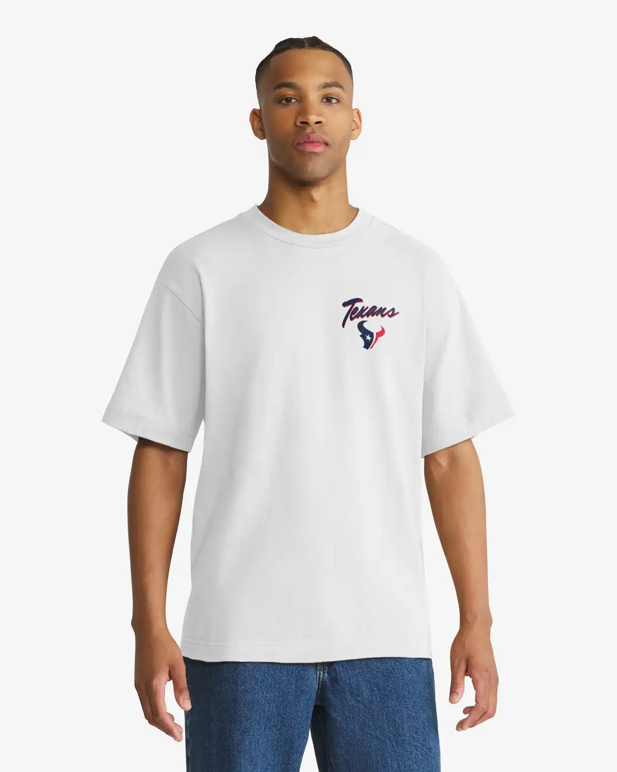 HOUSTON TEXANS BACKER SCRIPT ILLUSTRATED '47 FOUNDATION TEE
