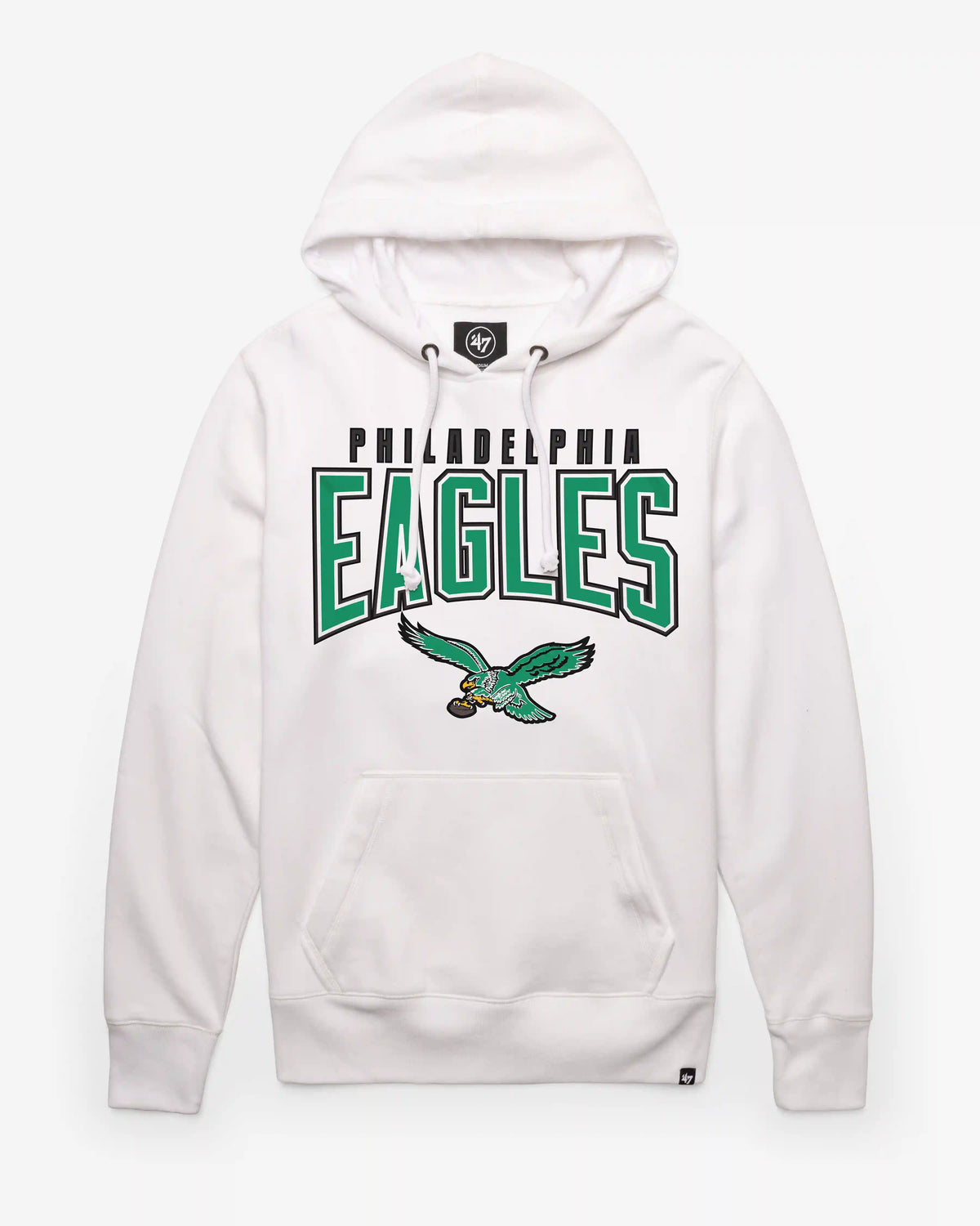 PHILADELPHIA EAGLES HISTORIC TEAM ELEMENTS ARCH '47 HEADLINE HOOD