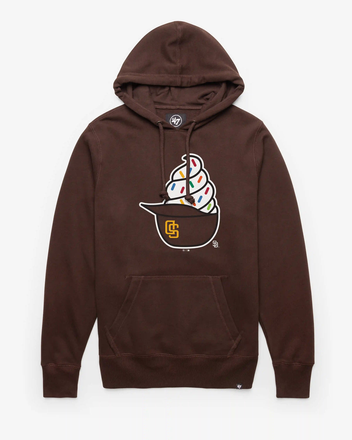 SAN DIEGO PADRES ICE CREAM '47 HEADLINE HOOD