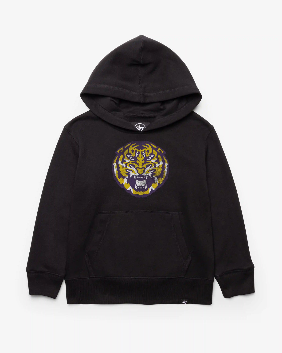 LOUISIANA STATE TIGERS LSU DISTRESSED IMPRINT '47 KID'S HEADLINE HOOD