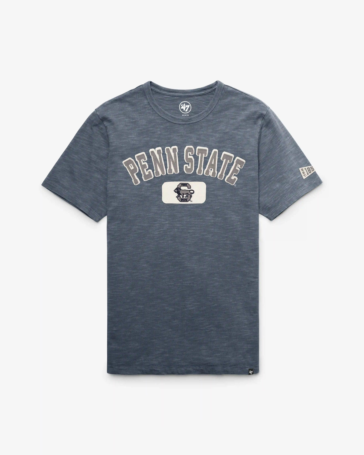 PENN STATE NITTANY LIONS VINTAGE SEYMOORE WELL WORN '47 HEAVY SLUB TEE