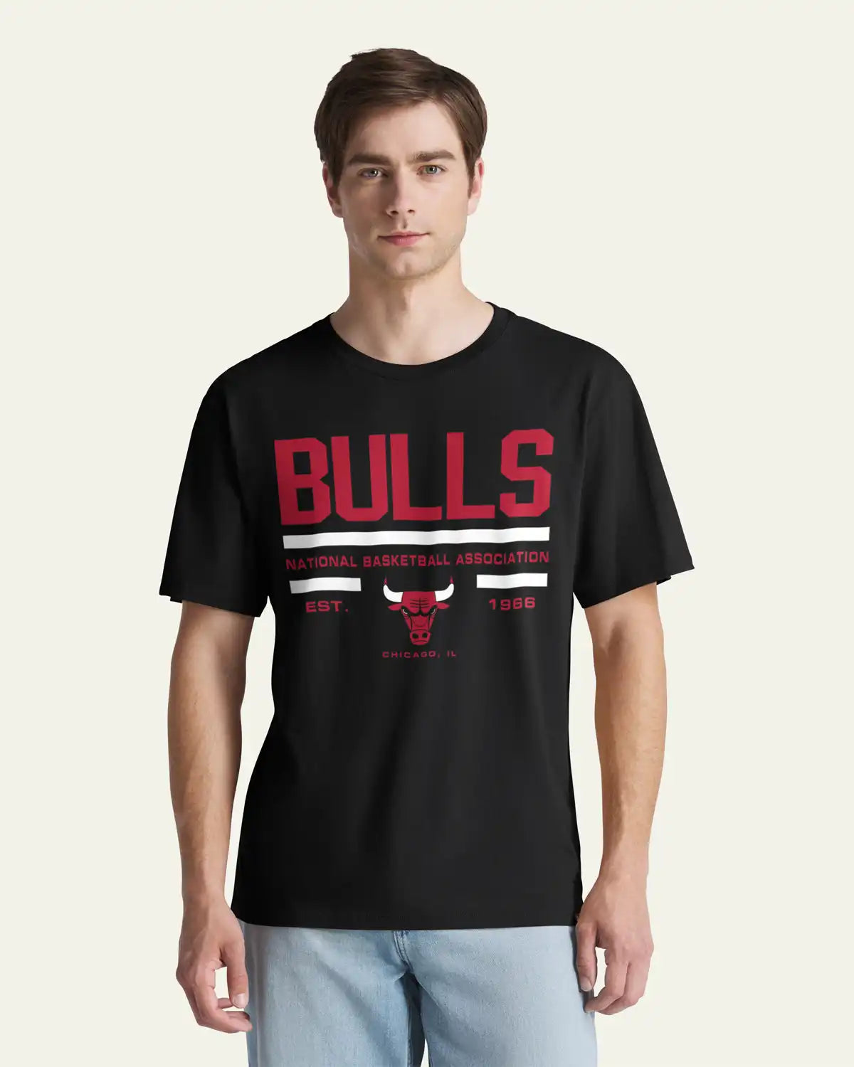 CHICAGO BULLS STACK BLOCK '47 EVERYDAY TEE