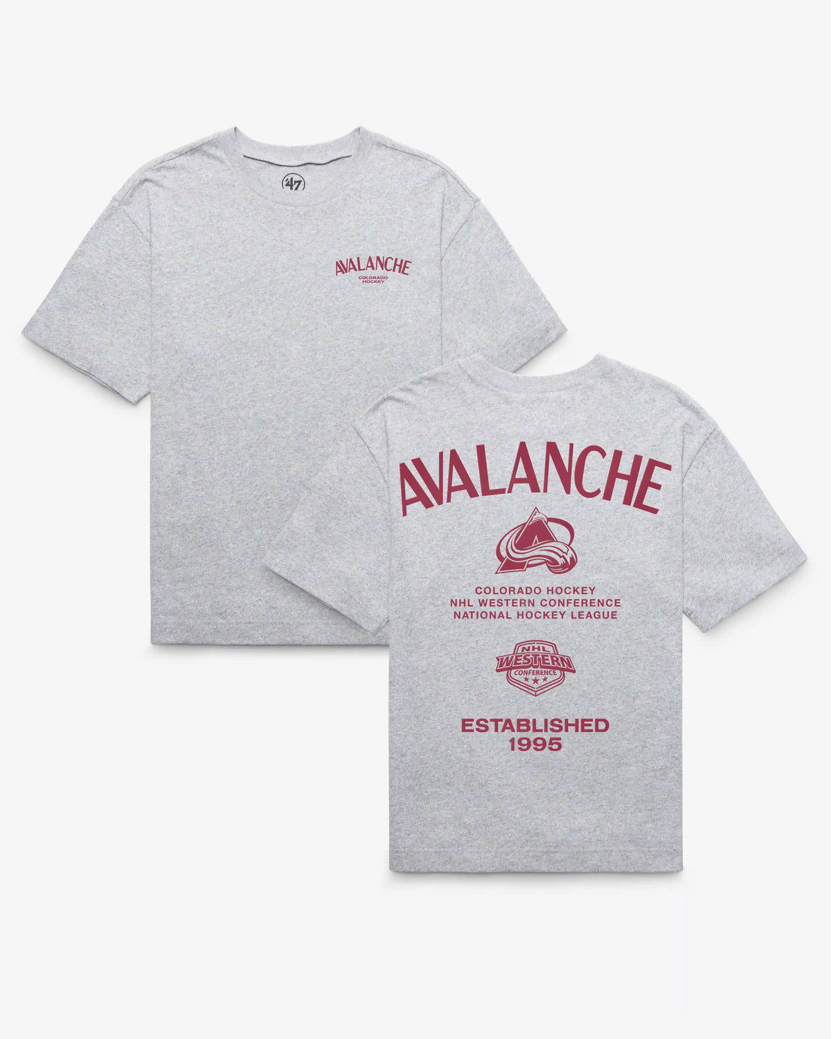 COLORADO AVALANCHE CONSTANTINE '47 FOUNDATION TEE