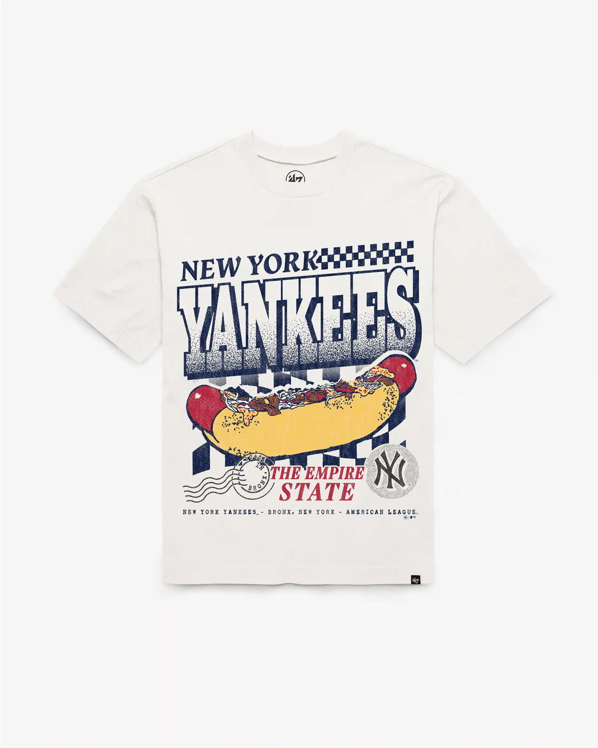 NEW YORK YANKEES ON THE GRILL '47 FOUNDATION TEE