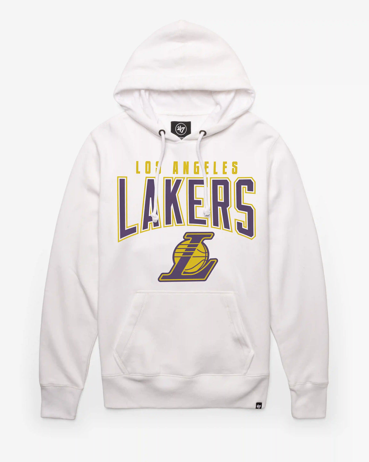 LOS ANGELES LAKERS TEAM ELEMENTS ARCH '47 HEADLINE HOOD