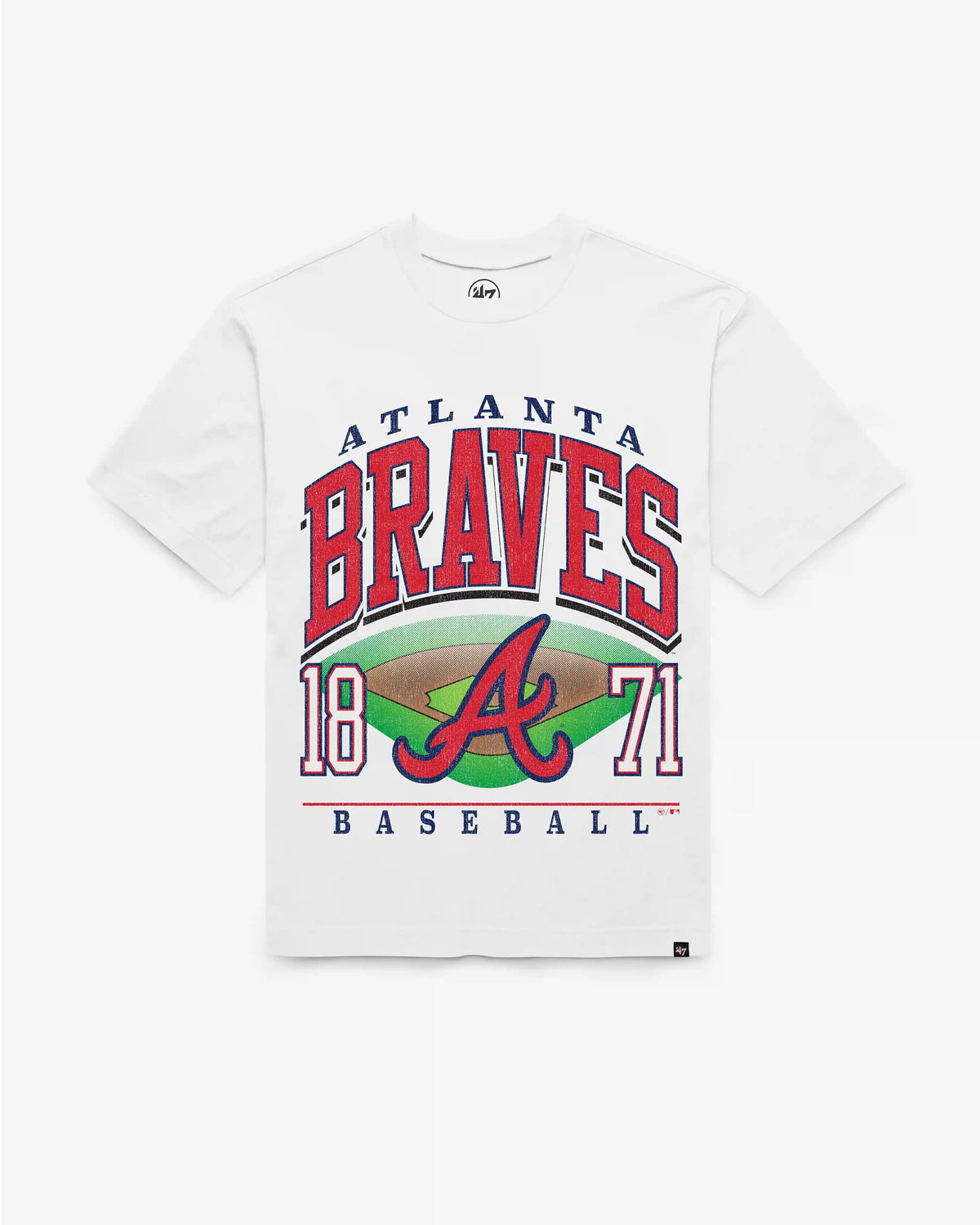 ATLANTA BRAVES FIELD GENERAL '47 FOUNDATION TEE