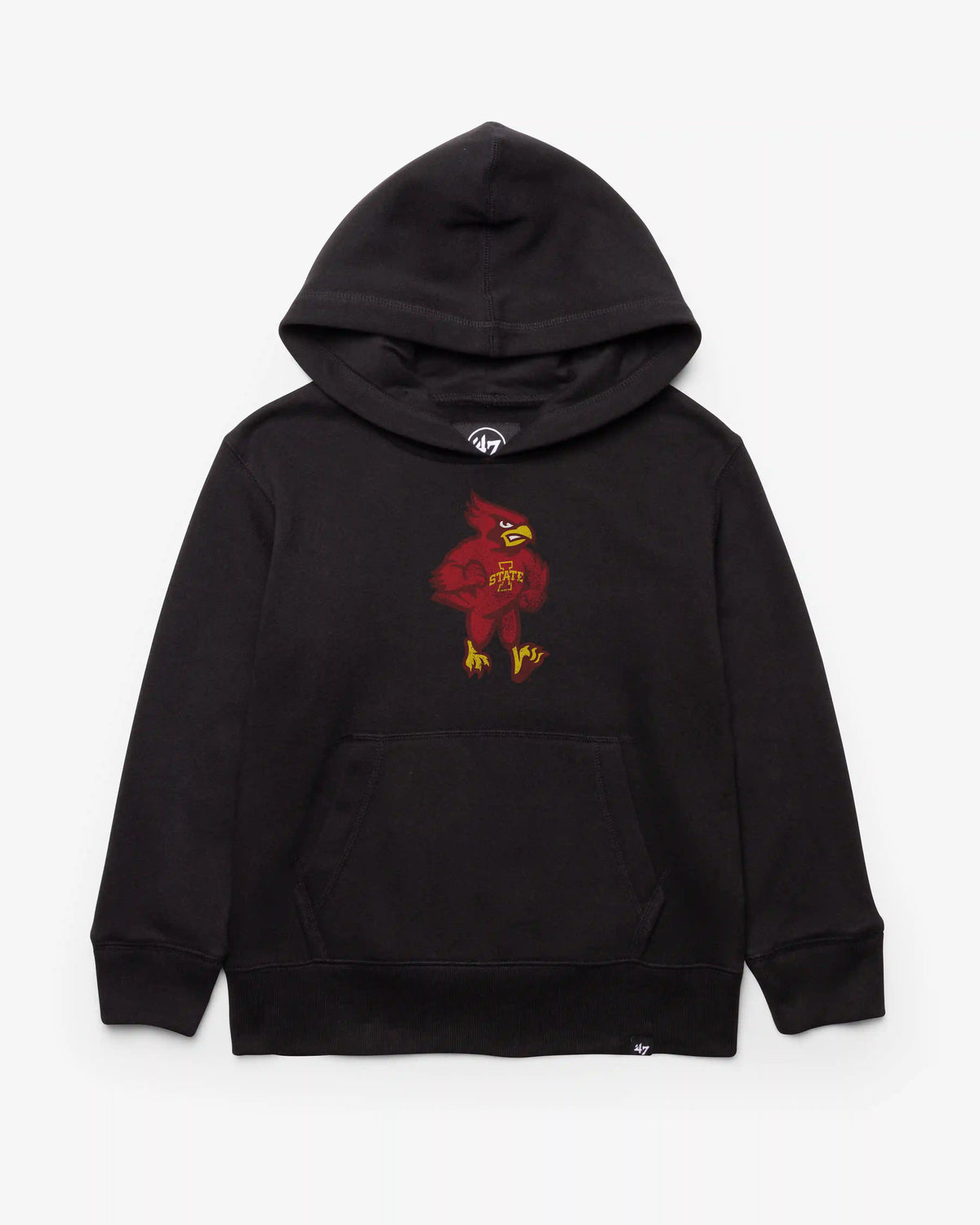 IOWA STATE CYCLONES DISTRESSED IMPRINT '47 KID'S HEADLINE HOOD