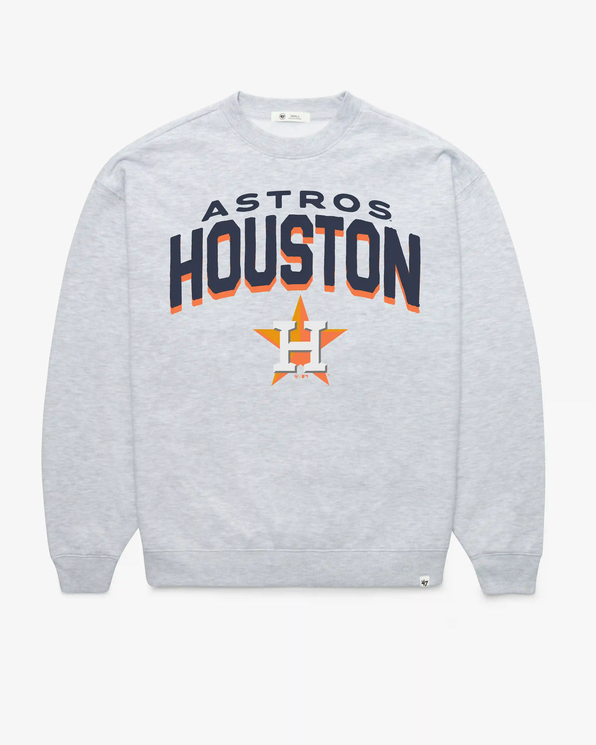 HOUSTON ASTROS CAMPUS ARCH CLOUD '47 OVERSIZED CREW WOMENS