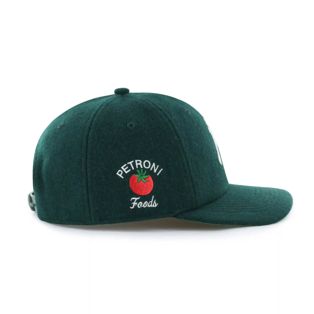 NEW YORK YANKEES PETRONI FOODS WOOL '47 CLEAN UP FLAT BRIM